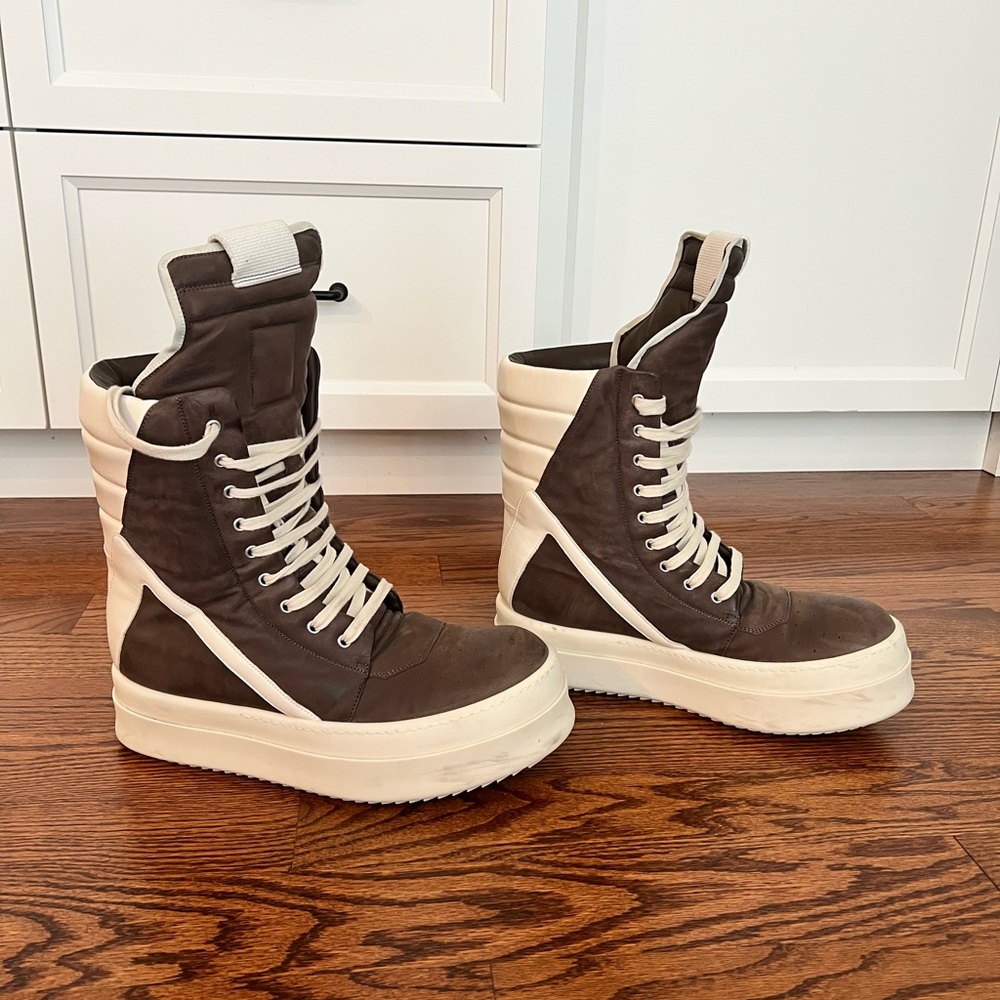 Rick Owens Geobasket Mega Sneakers